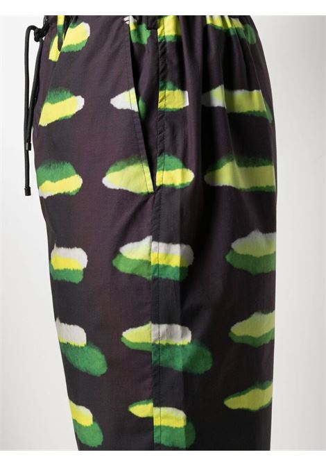 shorts con elastico in vita , stampa LEN LYE DRIES VAN NOTEN | Pantalone | PENNYSHORT2005900